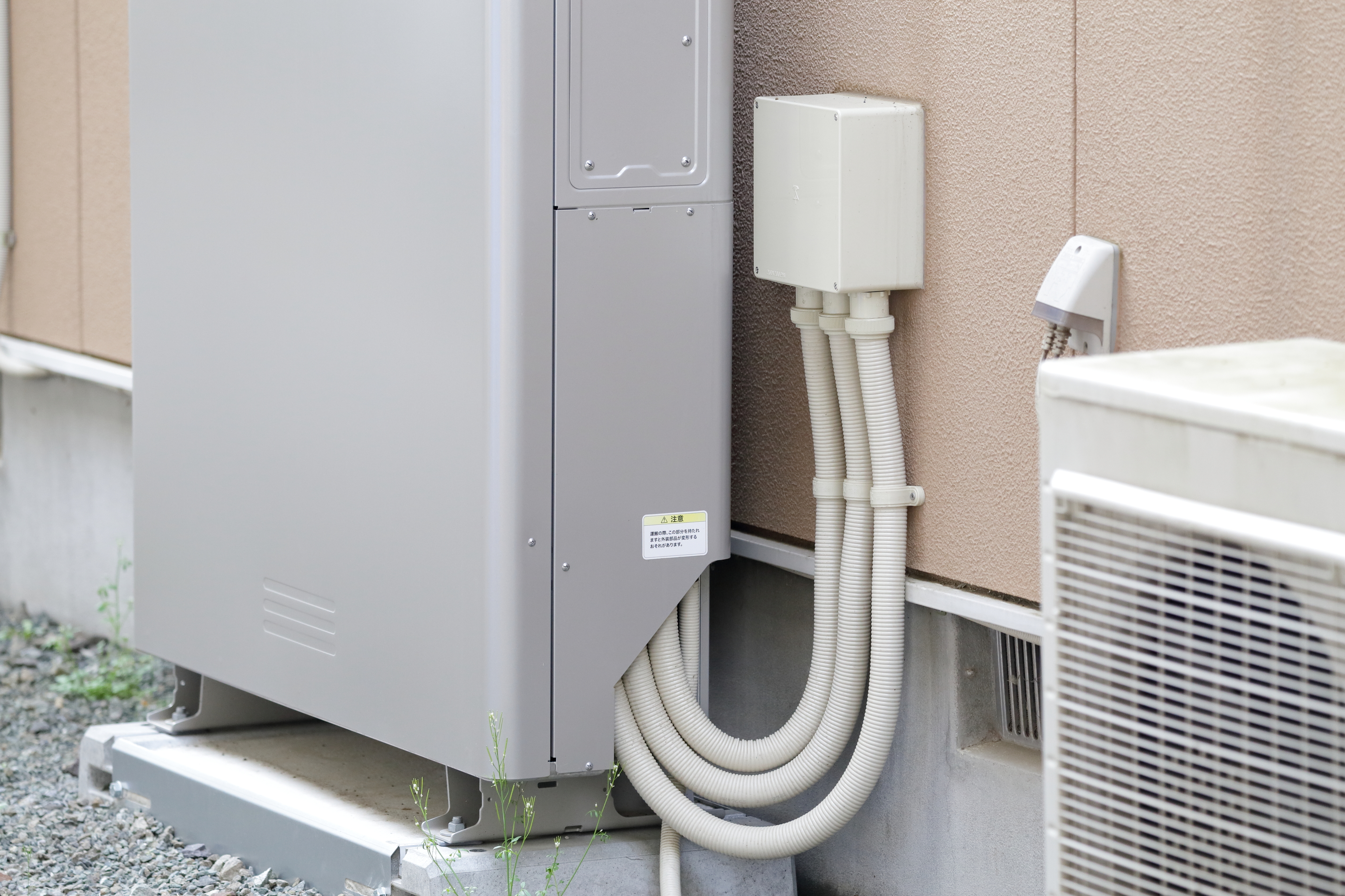 住宅に設置した蓄電池