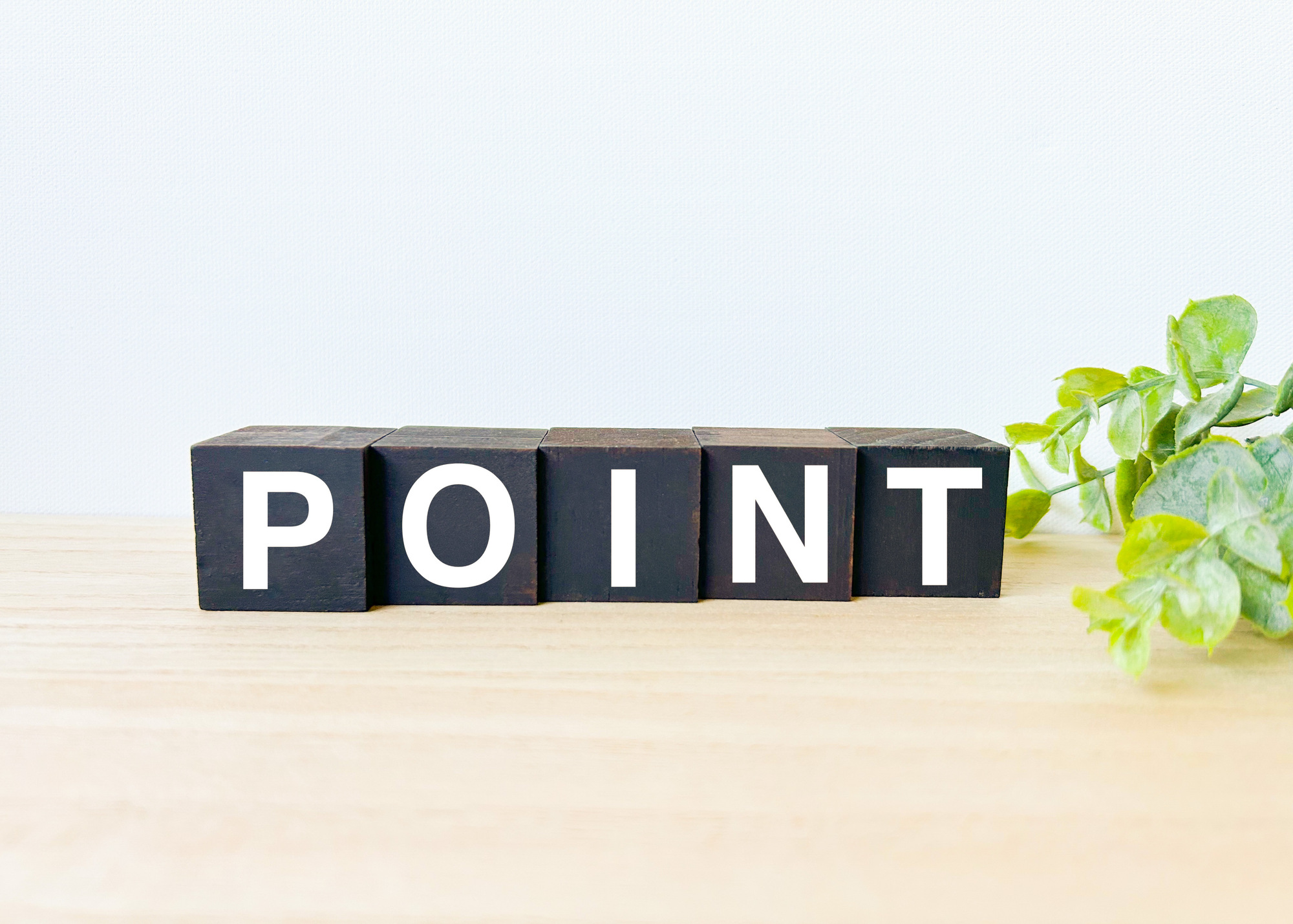 POINT ポイントの文字ブロック