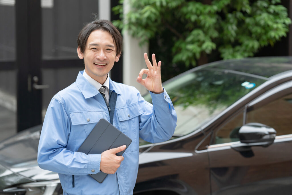 カーディーラーの男性