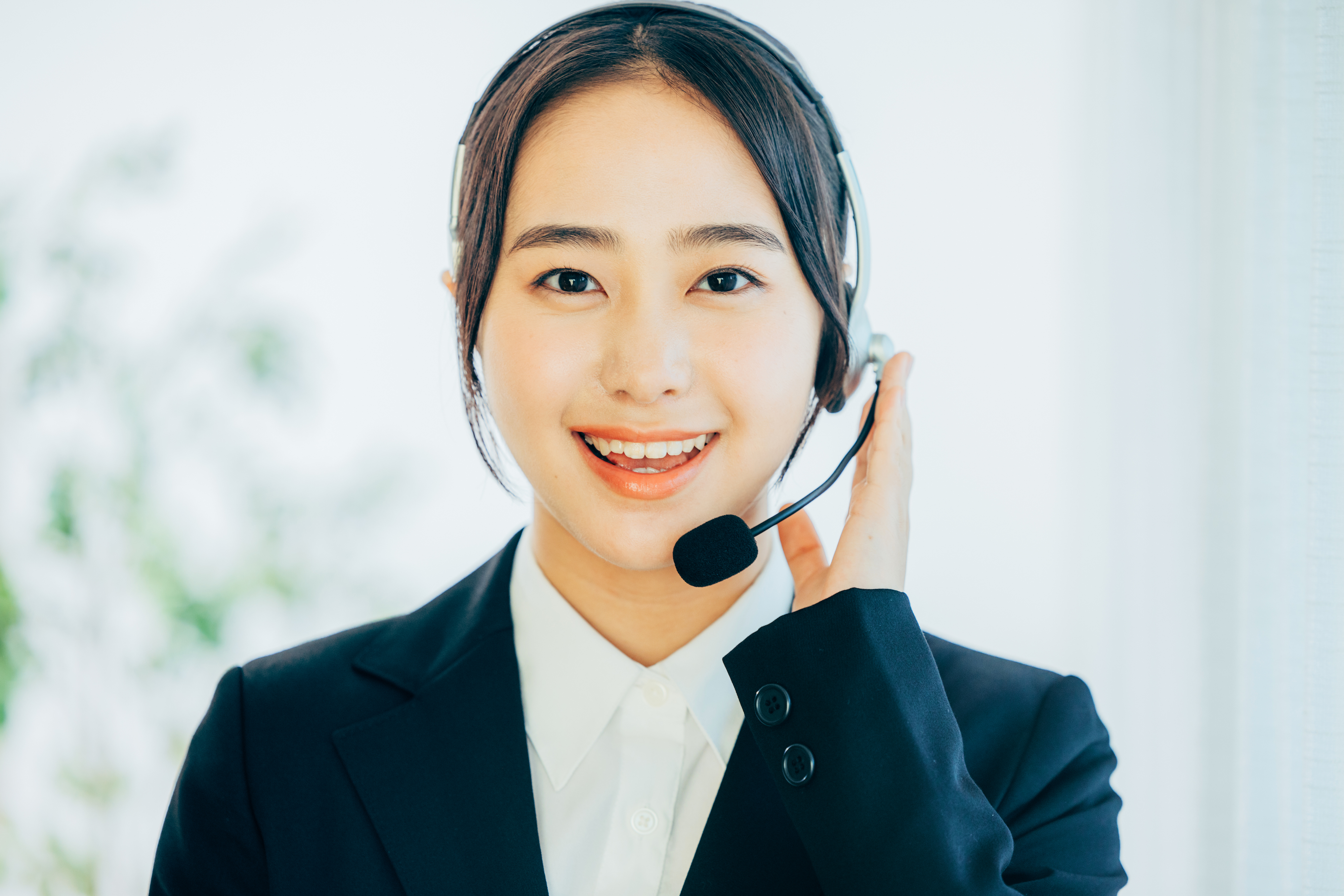 オペレーターの女性