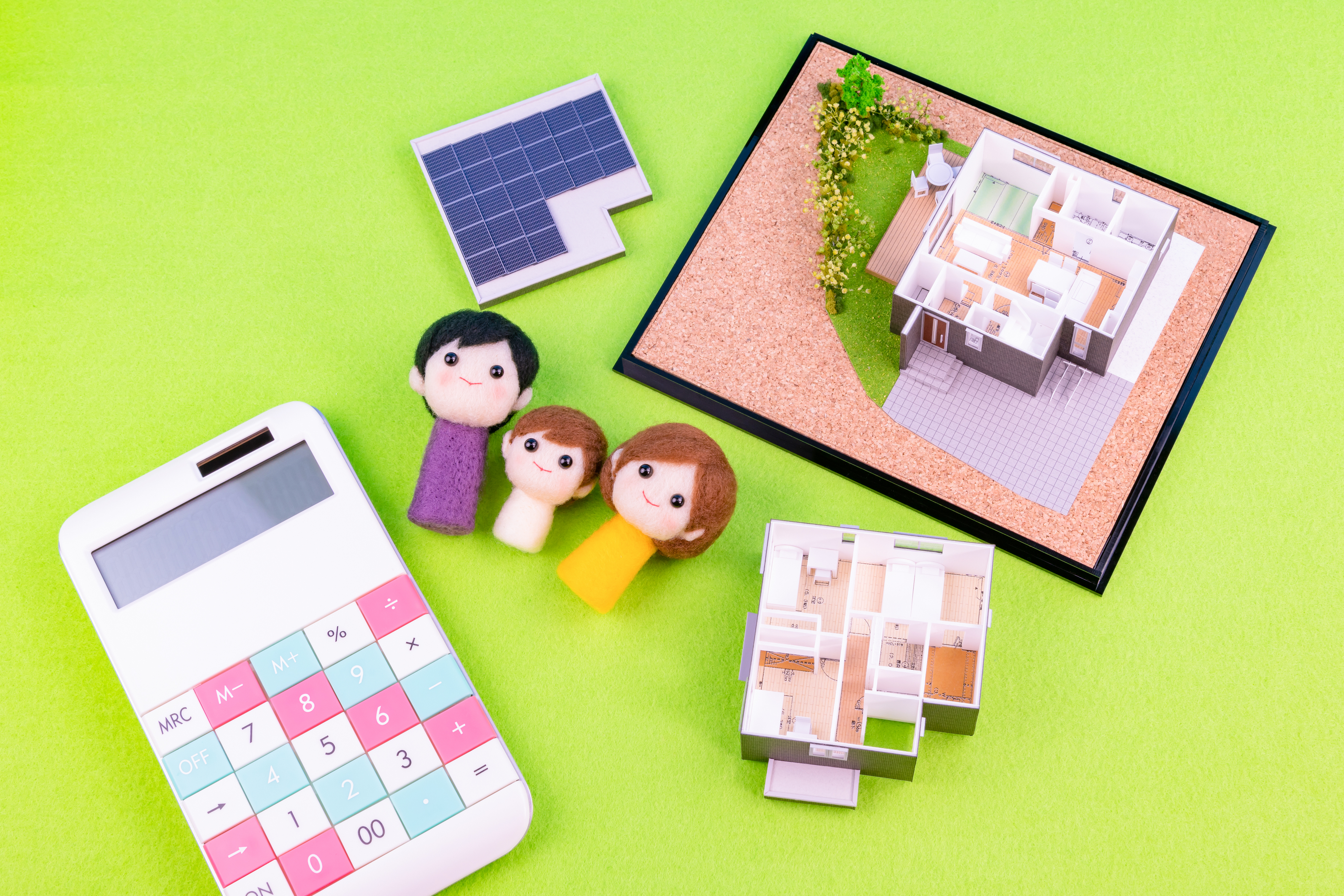 太陽光発電システム付きの住宅イメージ