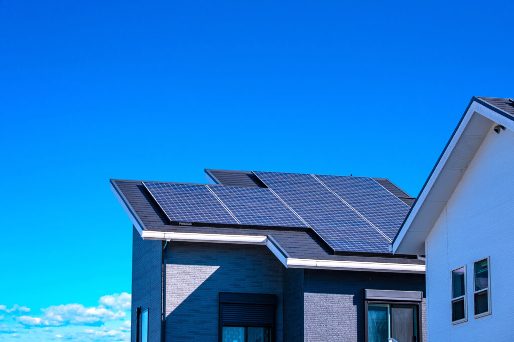 ソーラー発電の新築再エネ住宅